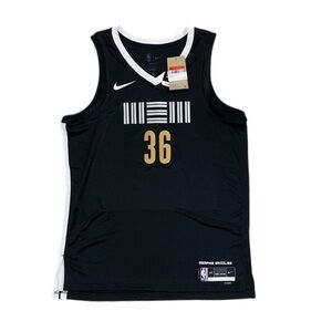 Nike Memphis Grizzlies Marcus Smart 2023-24 City Edition Jersey Black Size L